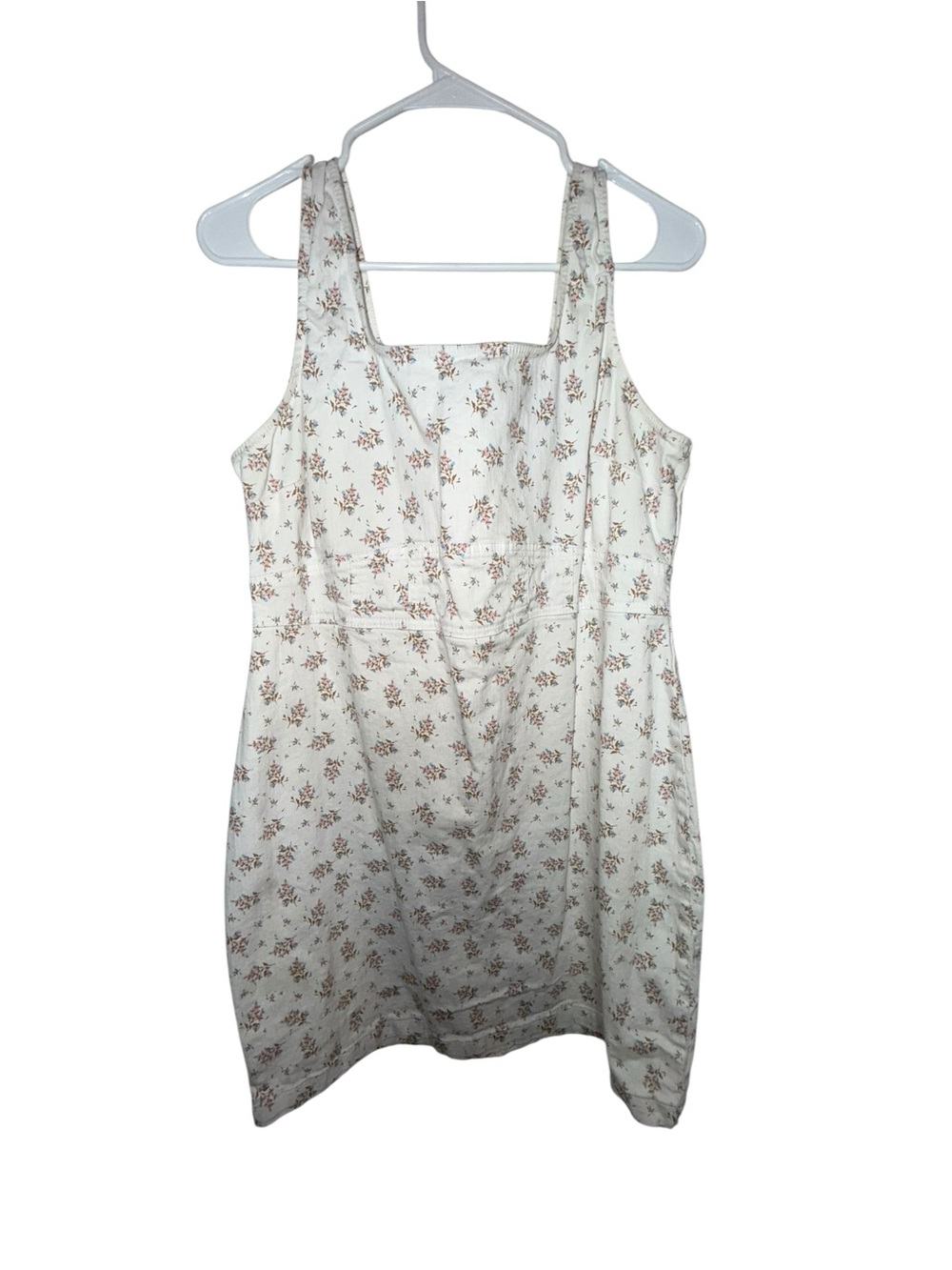 No Boundaries Cream Floral Midi Sundress